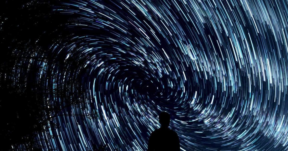 Neural network visualisation overlaid on Australian landscape representing AI and machine learning adoption