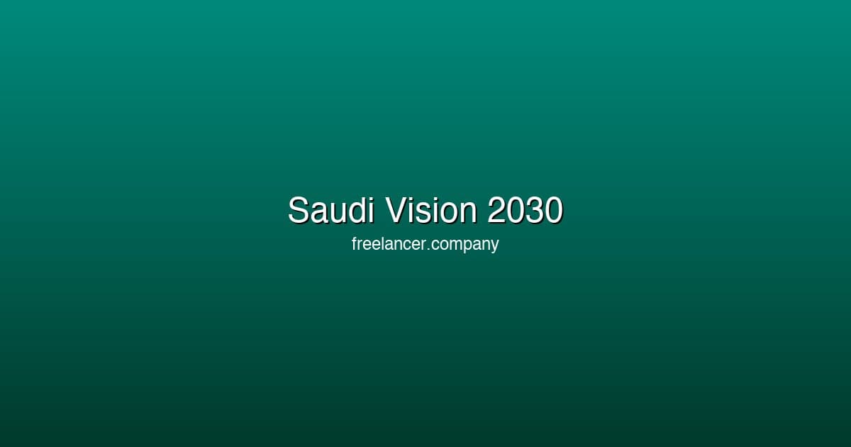 Futuristic smart city skyline representing Saudi Vision 2030 digital transformation projects